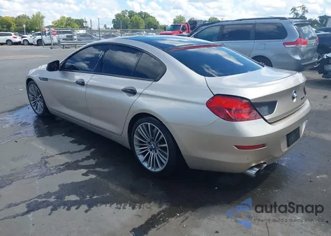 2014 BMW 650I Gran Coupe z USA, uszkodzony, nr VIN WBA6B2C54ED128777